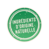 Ingrédients d'origine naturelle