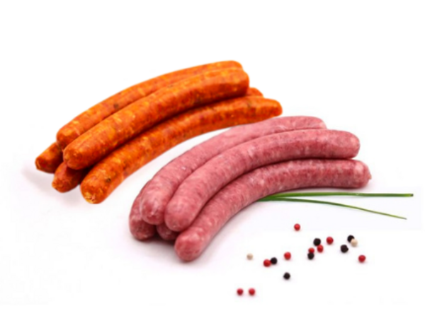 25 chipolatas x 25 + 25 chipolatas au curry x 25