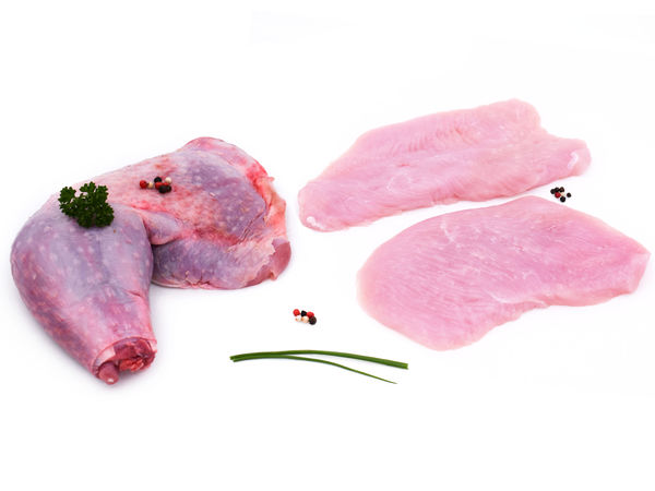 Cuisses de dinde x 2 + escalopes de dinde x 12