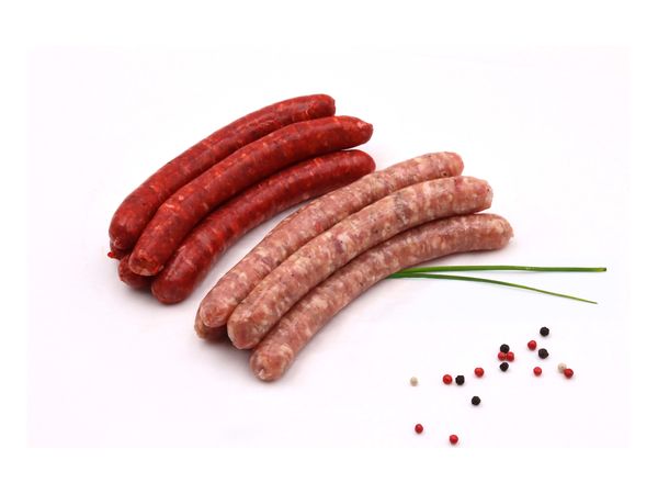 Merguez  x 25 + chipolatas thym citron x 25