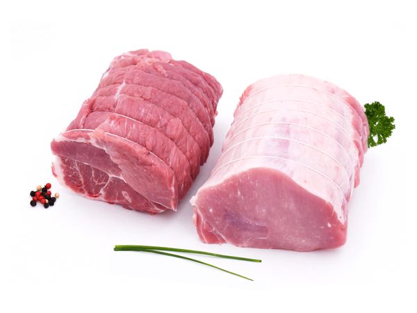 Rôti de porc français sans os (filet/échine)